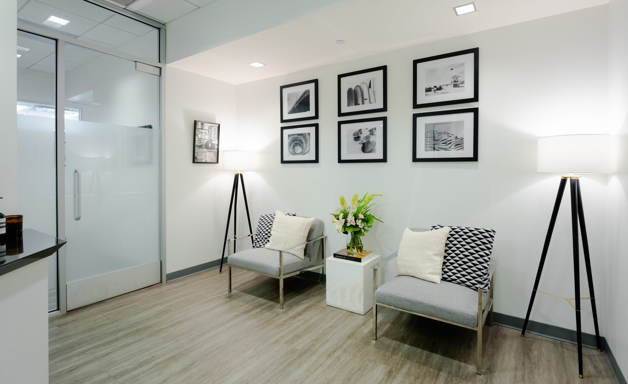 A patient room with a view at SCHUSTER AND OCHOCO DENTAL